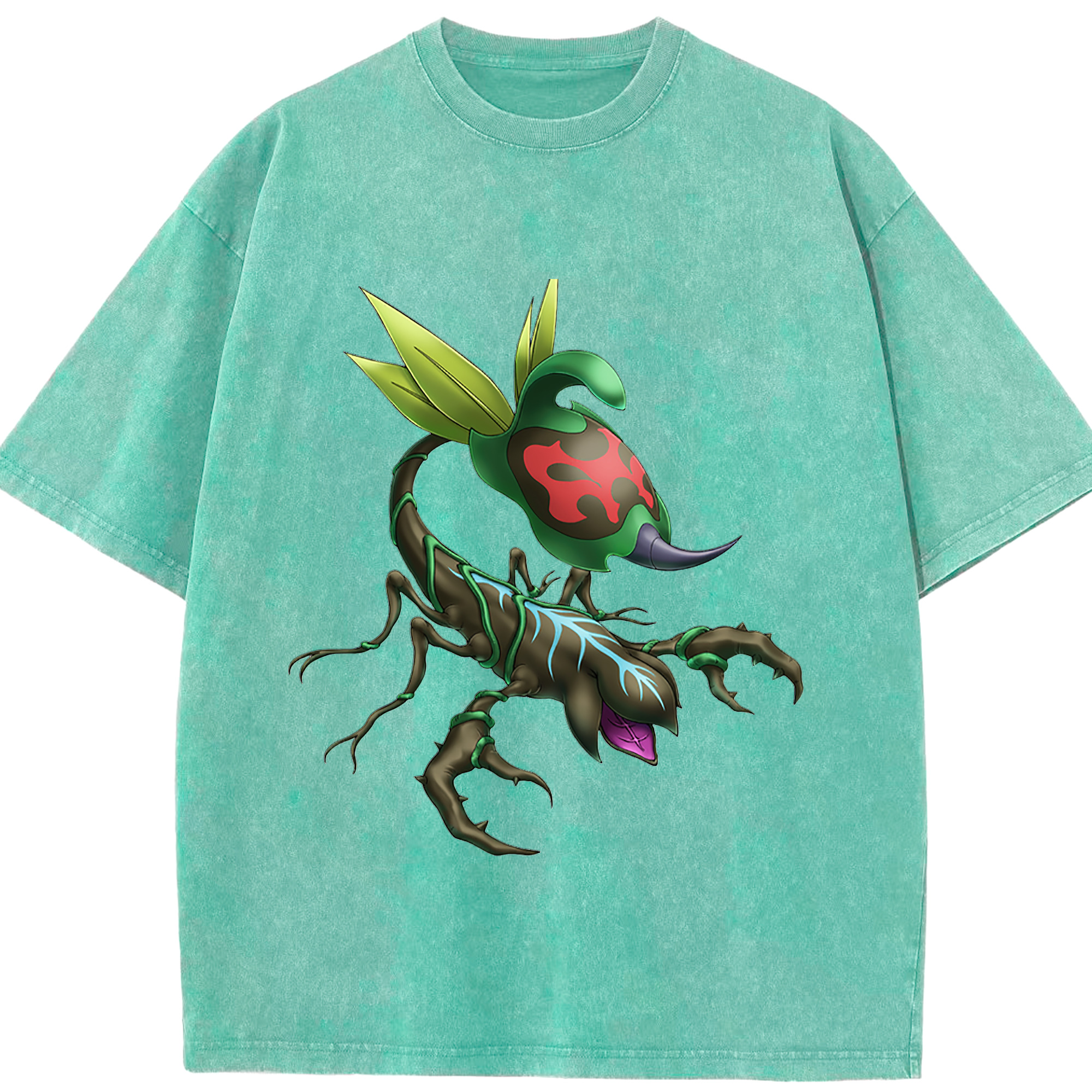 （画像用） 遊☆戯☆王 Yu-Gi-Oh! 綿100% ヴィンテージ風 半袖Tシャツ（フロントプリント）